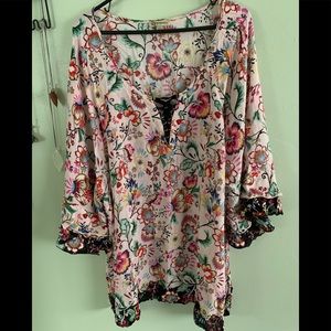 Flowy plus size top